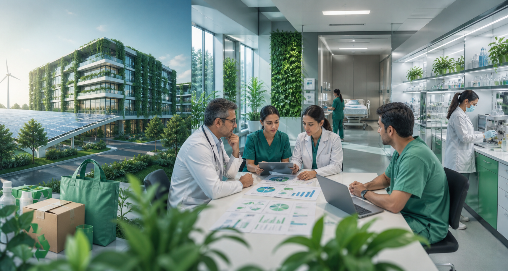 Healthcare and life sciences sustainability