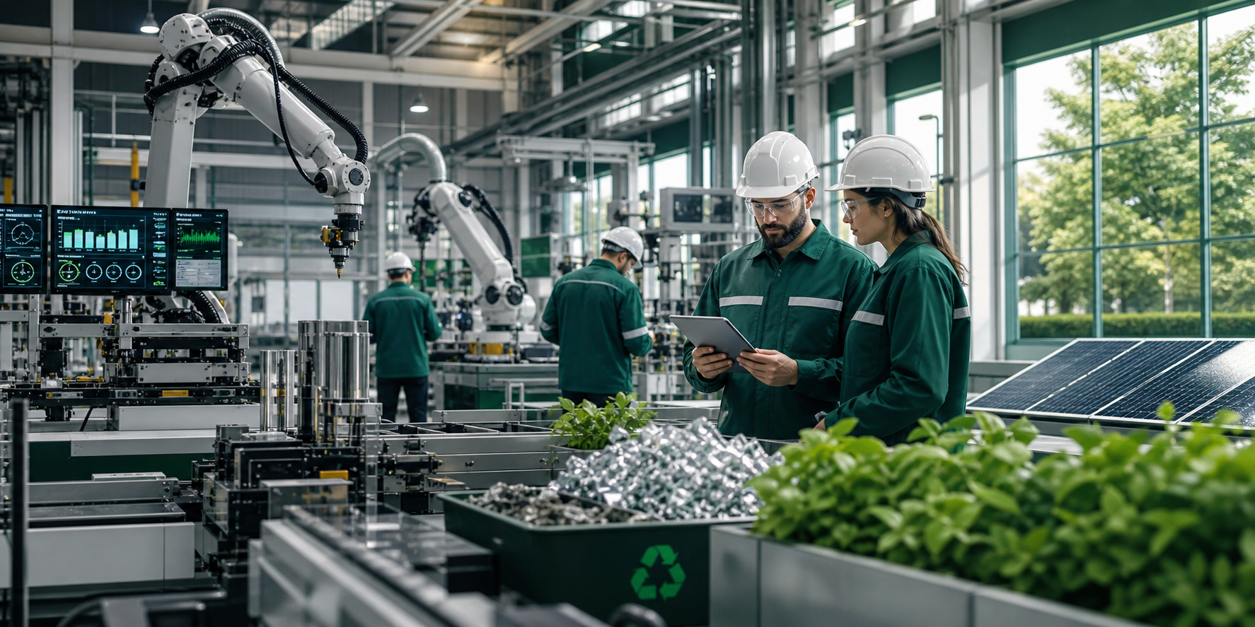 Manufacturing and industrial sustainability